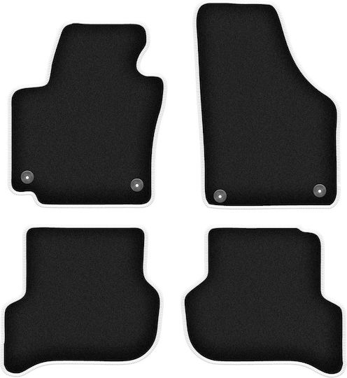 Carlux-silver Car Mats Volkswagen Golf Plus Minivan 2005-2014