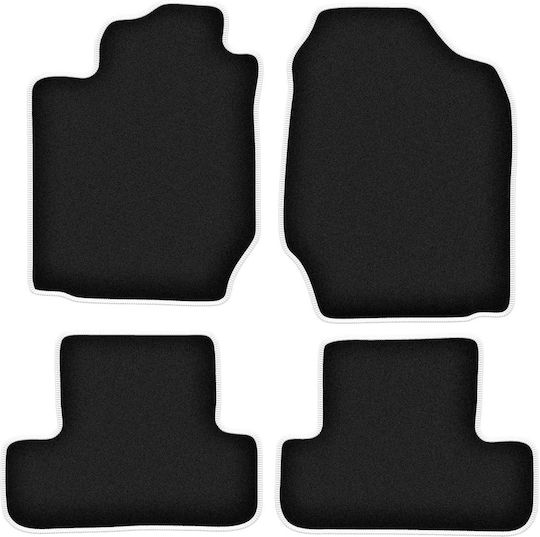 Carlux-silver Car Mats Toyota Corolla Verso I Minivan 2001-2004