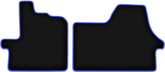 Carlux-blue Car Mats Peugeot Boxer Ii Van 2006-2014