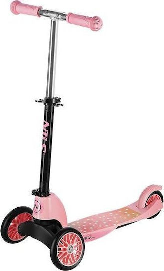 Nils Kids Scooter 3-Wheel Pink