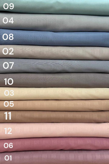 Linea Home Soft Cearceafuri De Pat Single 100x200+25cm Cu Hugger Din Cauciuc Soft Satin