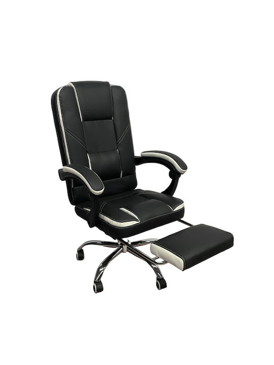 ArteLibre Optiseat Scaun de Birou cu Înclinare Negru/alb