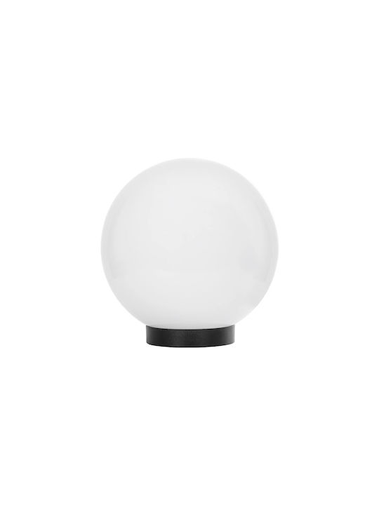 GloboStar Agros Lampă Glob Pentru Exterior IP65 Pentru Bază De Bec E27 Albă
