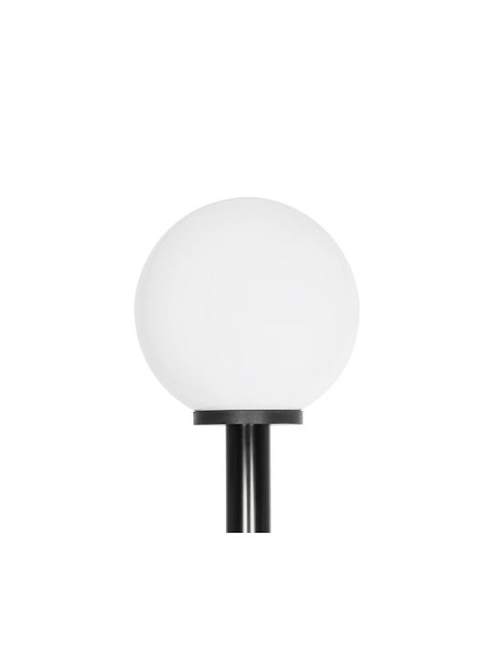 GloboStar Globostar Agros Φωτιστικό Κολώνα Εξωτερικού Χώρου IP65 για Ντουί E27 Μαύρο