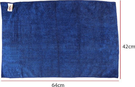 Feral Cloth Microfiber Cleaning for Body Car 280gsm Blue 64x42cm