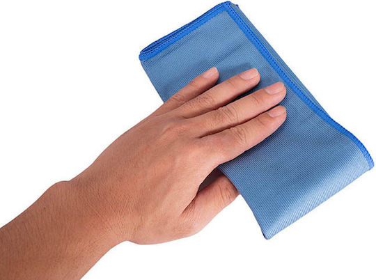 Feral Micro Pro Glass Cloth Microfiber Cleaning for Windows Car Blue 40x40cm