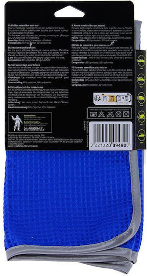 Michelin Lavetă Microfibră de curățenie pentru Materiale plastice pentru interior - Tabloul de bord Auto Albastru 50x40cm
