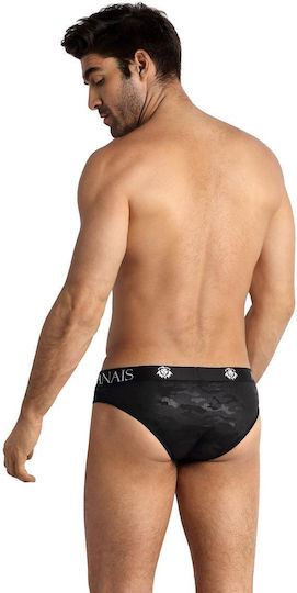 Anais Apparel Electro Ανδρικό Sexy Slip Μαύρο