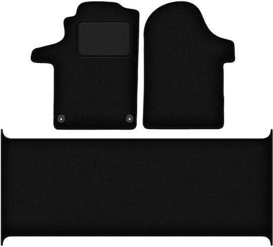 Velours Teppichmatten Set Mercedes Vito W447 Van 2014