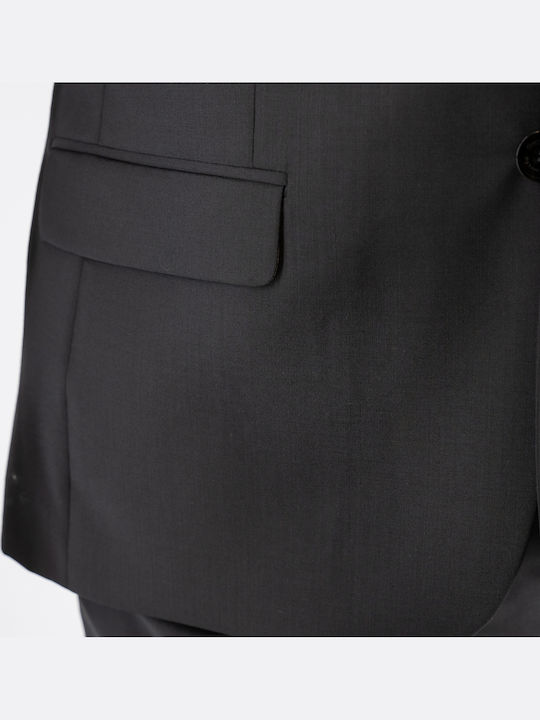 Men's Winter Suit Regular Fit Black