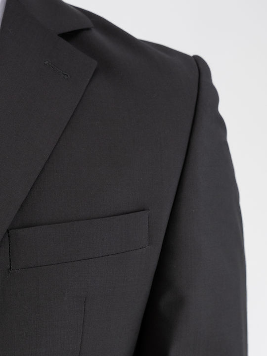 Men's Winter Suit Regular Fit Black