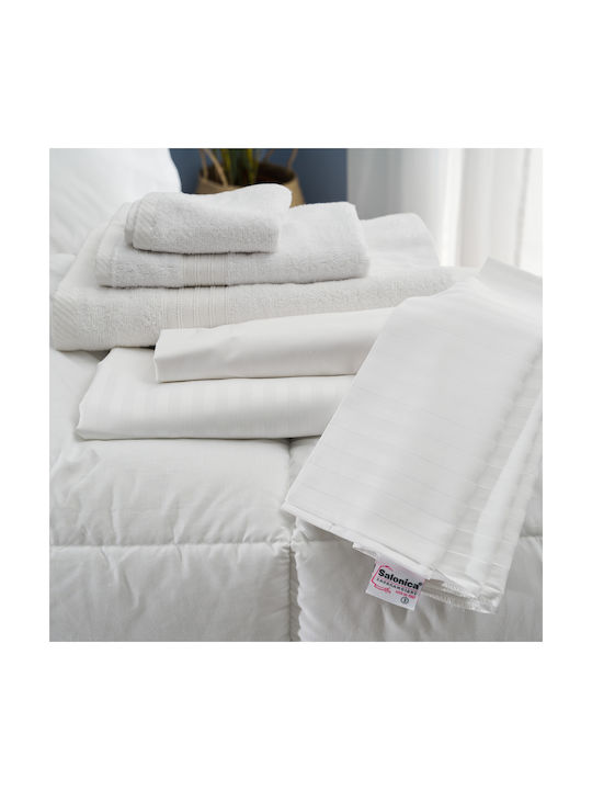 Charalambidis Textiles Σετ Μαξιλαροθήκες Λευκό 52x72εκ.