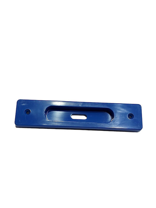 Ghidini Blue Door Flush Handle 164mm 11909-000-ANT1