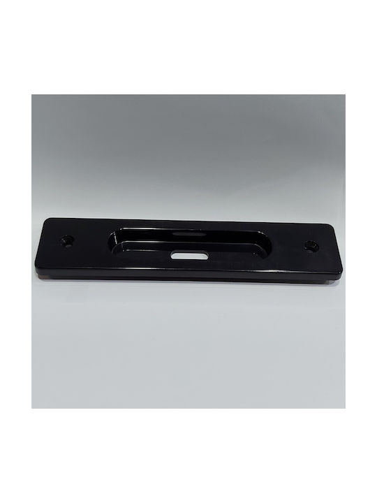 Ghidini Black Door Flush Handle 164mm 11913-000-ANT1