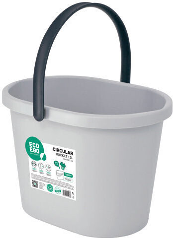 York Mop Bucket with Squeezer Plastic Capacity 13lt