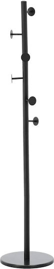 Cuiere de podea Metal Negru 174cm
