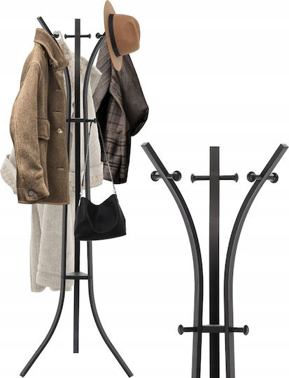 Cuiere de podea Metal Negru 170cm