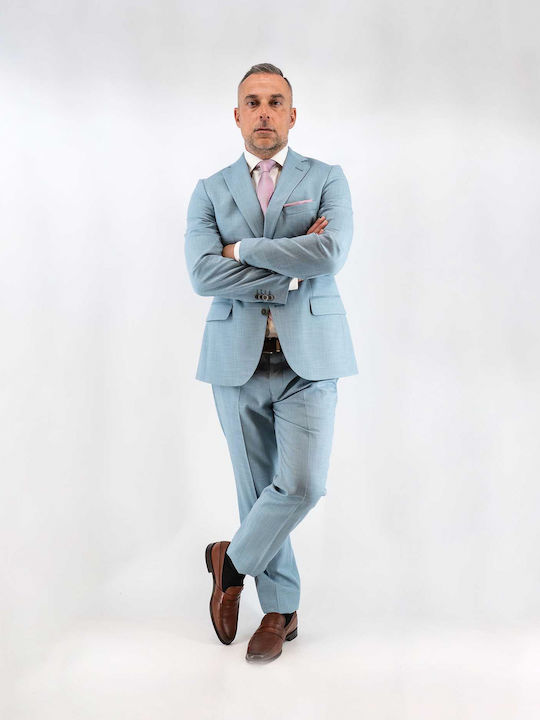 Men's Suit Light Blue