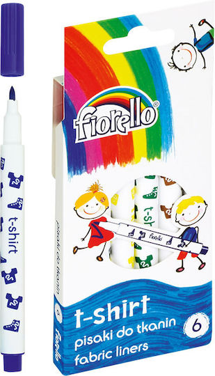 Textilmarker 6 Farben Fiorello Gr-f125-6 Wikr-967308