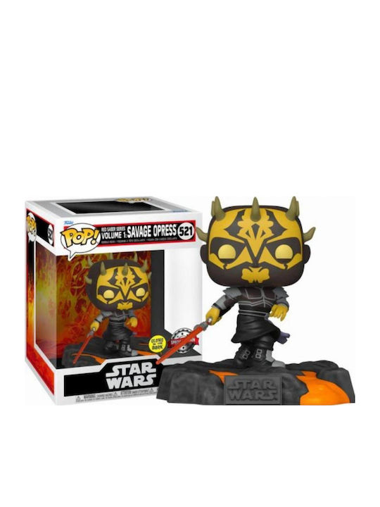 Funko Pop! Bobble-Head Boxing: Star Wars - Star Wars: Red Saber Collection - Darth Savage Opress (GITD) 521 Special Edition