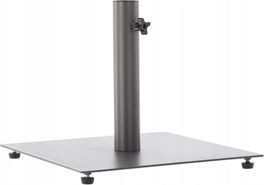 Stand de umbrelă din Metal în Culoare Gri 40x40x3.5cm