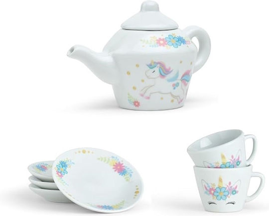 Teeservice-Spielzeug Jewelkeeper Unicorn Porcelain 13Stück