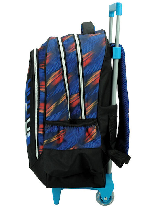 Gim Sonic School Bag Trolley Elementary, Elementary Sonic The Hedgehog 27Liters