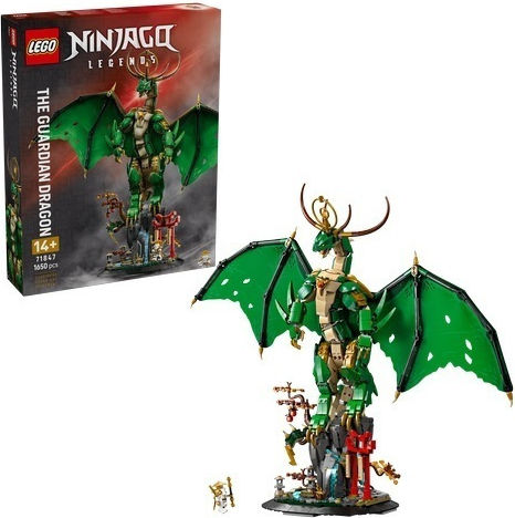 LEGO Ninjago Пазител Дракон За 14+ Години 1650 Бройки