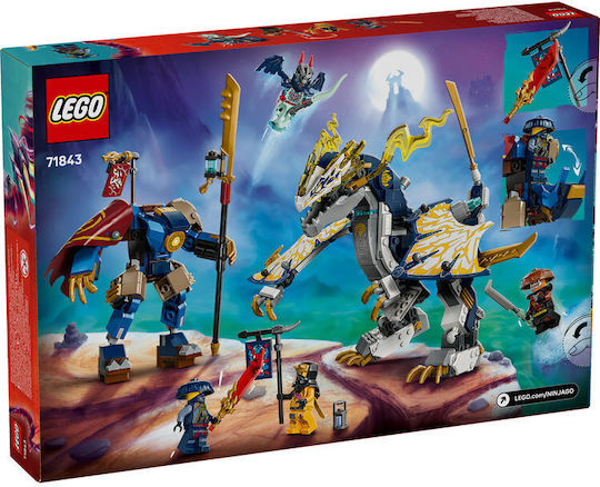 M.dragon LEGO Ninjago Rogue's Mech Dragon Rider Pentru 8+ Ani 584 Bucăți