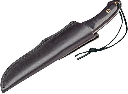 Boker Magnum Trail Μαχαίρι Μαύρο σε Δερμάτινη Θήκη