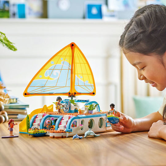 LEGO Friends Travel Boat Adventure Pentru 8+ Ani 685 Bucăți 42664