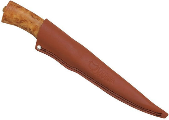 Helle Hunting Messer Braun in Hülle