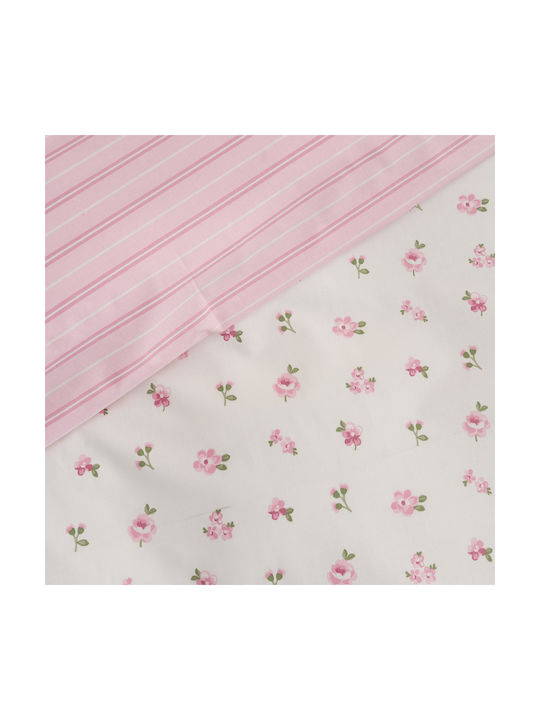 Charalambidis Textiles Spring Pillowcase Set Lila 52x72cm.