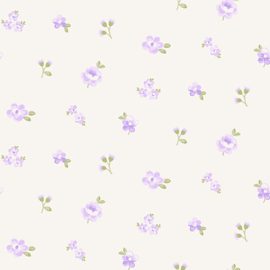 Charalambidis Textiles Spring Pillowcase Set Lila 52x72cm.
