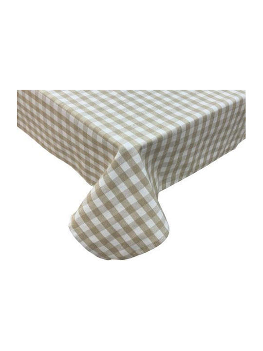 Linea Home Tischtuch Leinen Beige 150x180cm