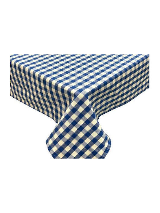 Linea Home Tablecloth Linen Blue 150x180cm