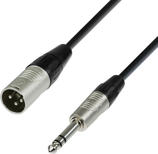 Prostage XLR male to 6.3mm male 0.6m Cable (MTS-006)