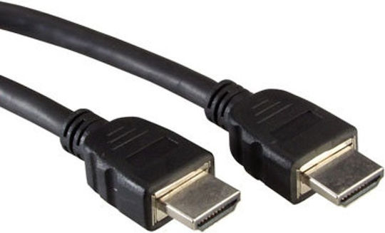 Cablu Roline HDMI M la HDMI M 1m Negru