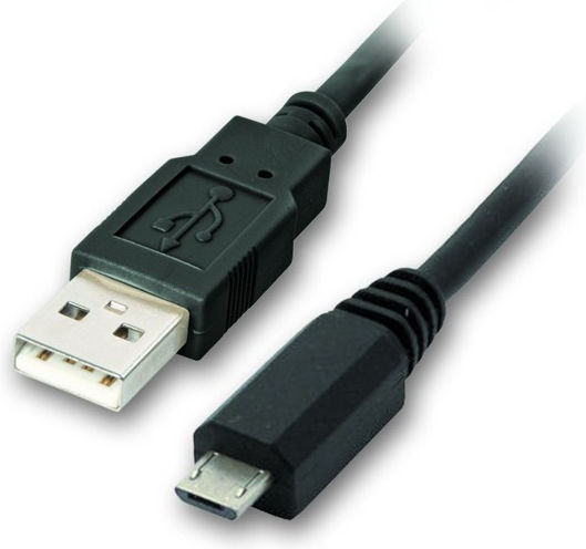 VCOM CU271-1.5 Regular USB 2.0 spre micro USB Cablu Negru 1.5m (CU271-1.5) 1buc