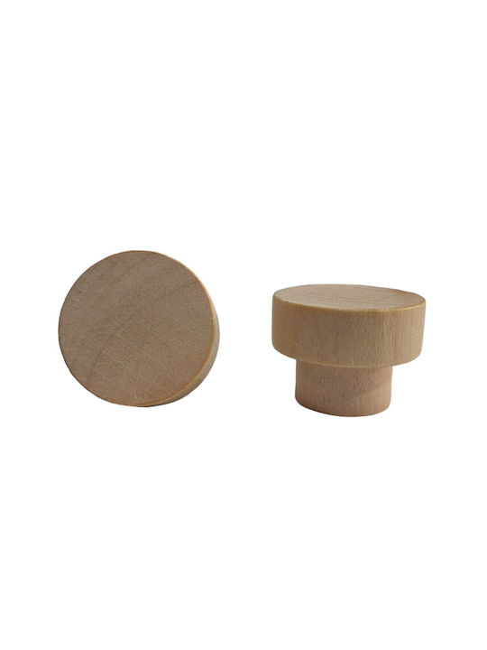 ACM Buton Mobilier din Lemn în Culoare Maro 35mm (Distanța între Centre 35mm) 11889-000-AVA1 1buc