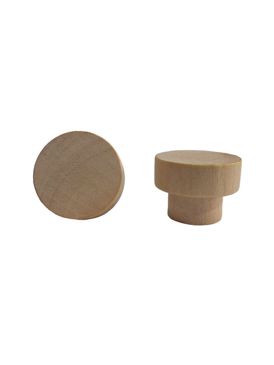 ACM Buton Mobilier din Lemn în Culoare Maro 35mm (Distanța între Centre 35mm) 11889-000-AVA1 1buc