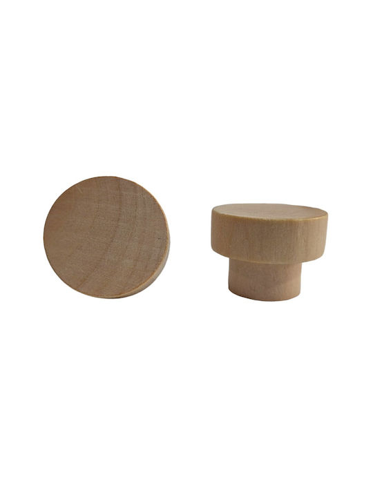 ACM Buton Mobilier din Lemn în Culoare Maro 35mm (Distanța între Centre 35mm) 11889-000-AVA1 1buc