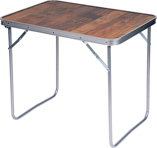 Bakaji Tabelle Aluminium für Camping Klappbar 70x50x60cm