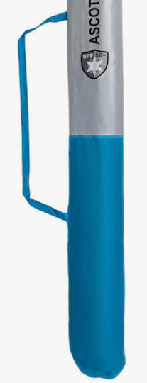 Campo ASCOT 240 Σπαστή Ομπρέλα Θαλάσσης Διαμέτρου 2.2m Sky Blue
