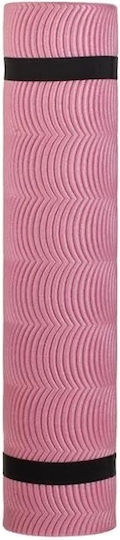 Covor de exerciții fizice Pilates Roz (160x58x0.7cm)