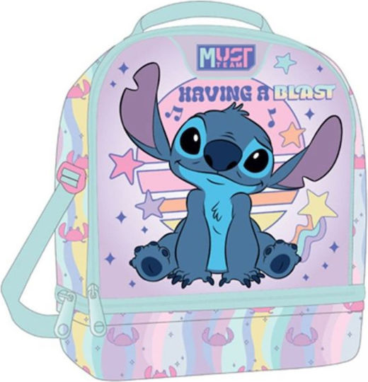 Must Team Lilo & Stitch Kinder Lunchtasche Isoliert Umhängetasche 7l Rosa Stitch 22x16x28cm