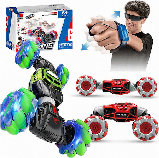 Τηλεκατευθυνόμενο Αυτοκίνητο Stunt 4WD Μπλε
