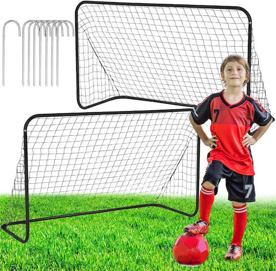 Porți De Fotbal 122x183cm Set 2 Bucăți