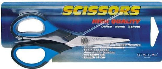 Starpak 14cm Scissors Rubber Handle 881879