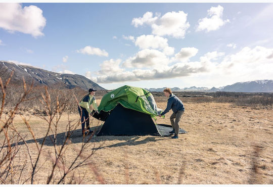Coleman Darwin 4 Plus Blackout Winter Camping Tent Igloo Green for 4 People 340x270x140cm